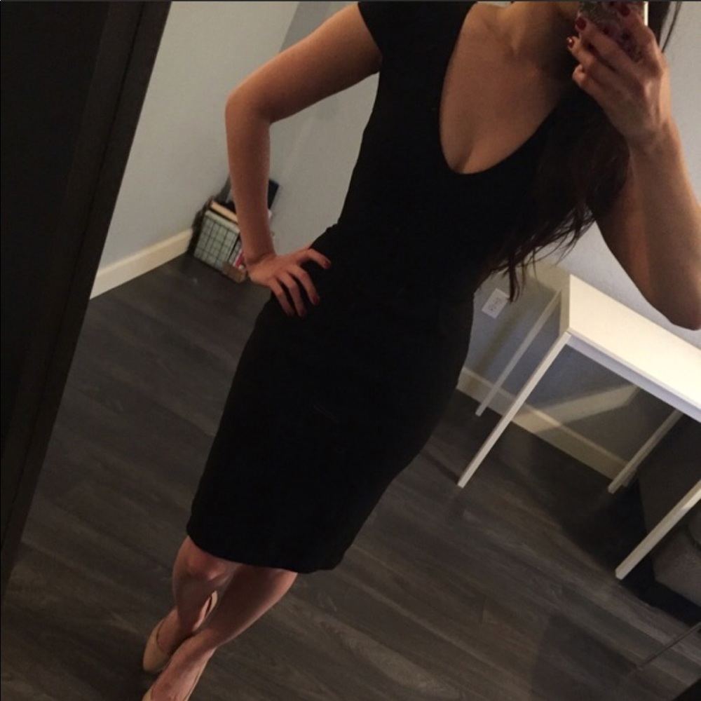 Black Pencil Dress / H&M Dress/ little black dress